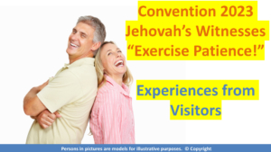 Experiences from the Convention 2023 Jehovah’s Witnesses